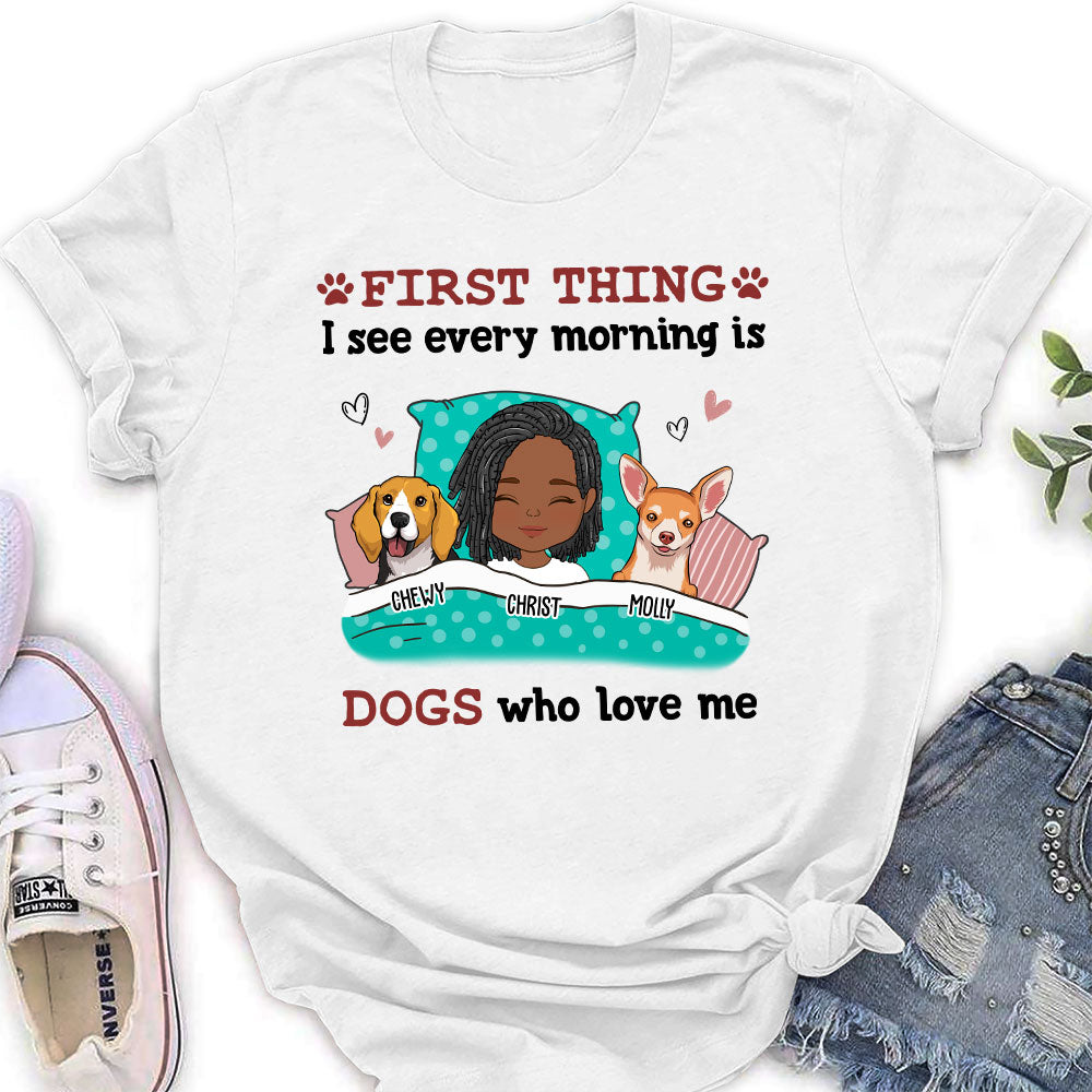 Every Morning - Personalized Custom Women's T-shirt