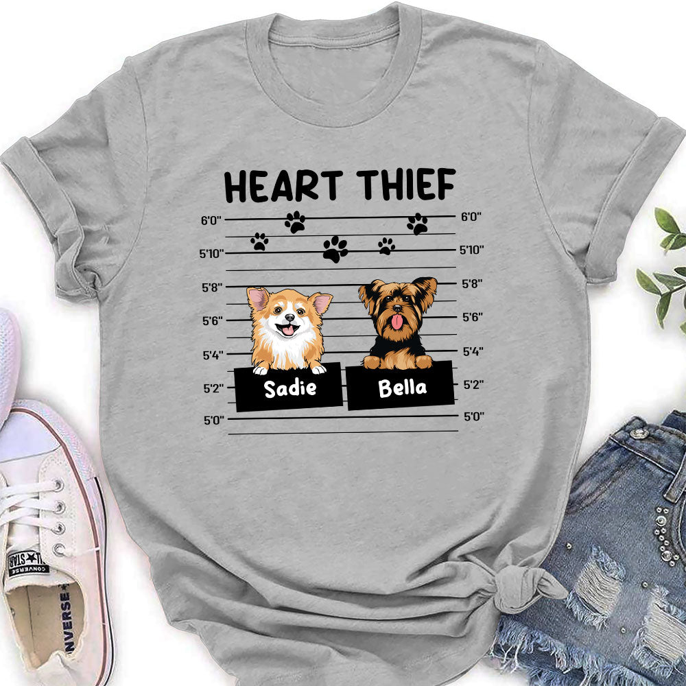 Heart Thief - Personalized Custom Women's T-shirt