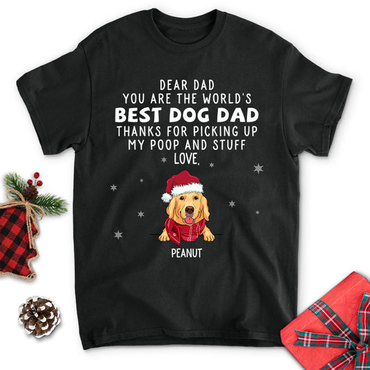 Thank You Dog Dad Mom - Personalized Custom Unisex T-shirt