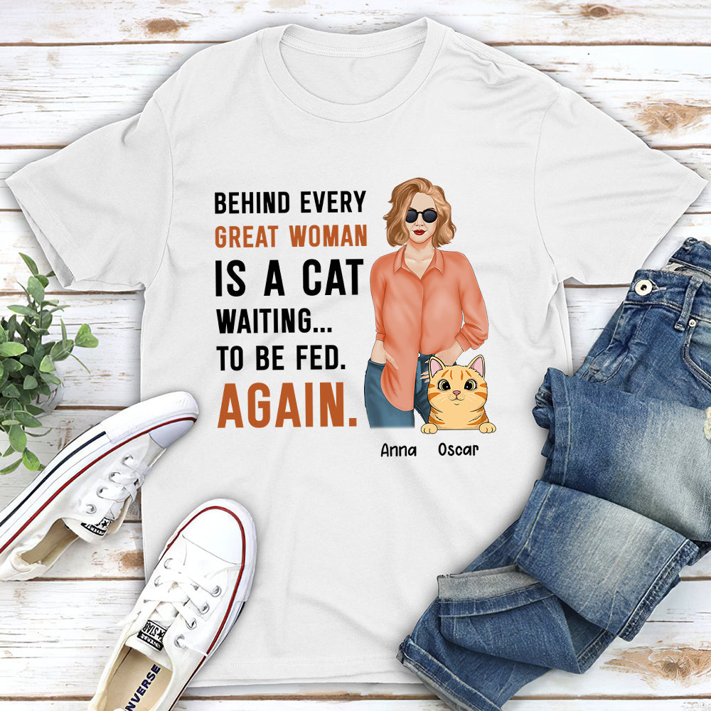 Waiting To Be Fed - Personalized Custom Unisex T-shirt