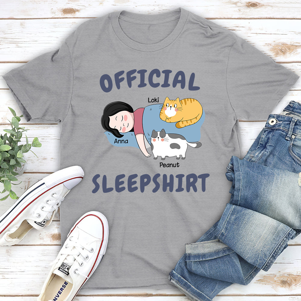 Cat Sleepshirt - Personalized Custom Unisex T-shirt
