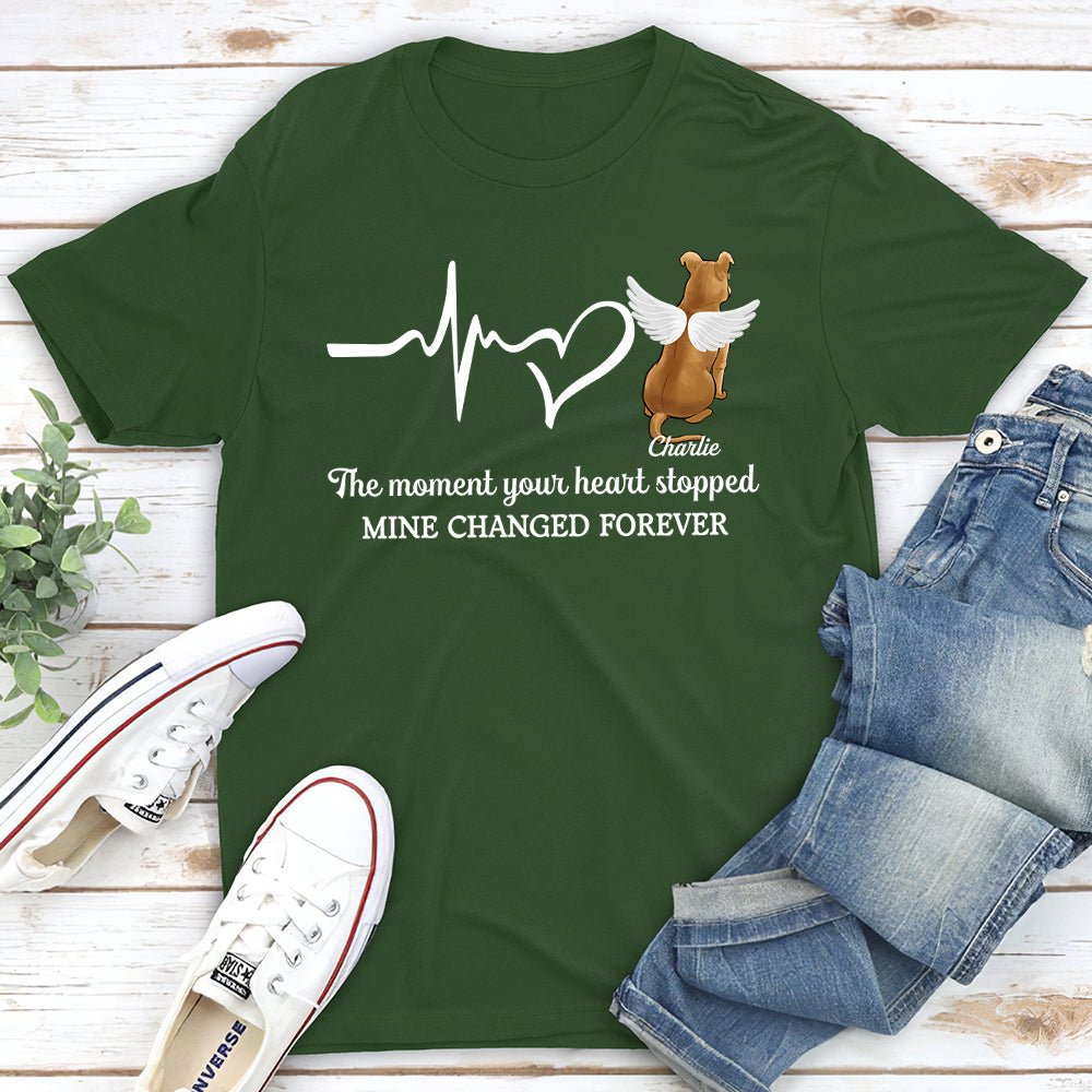 Moment Your Heart Stopped - Personalized Custom Unisex T-shirt