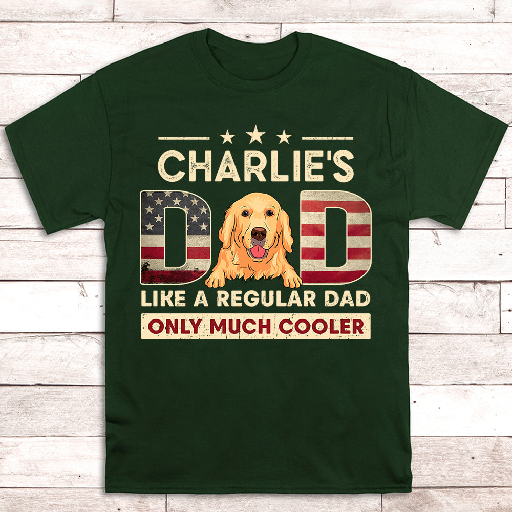 Cooler Dad - Personalized Custom Unisex T-shirt