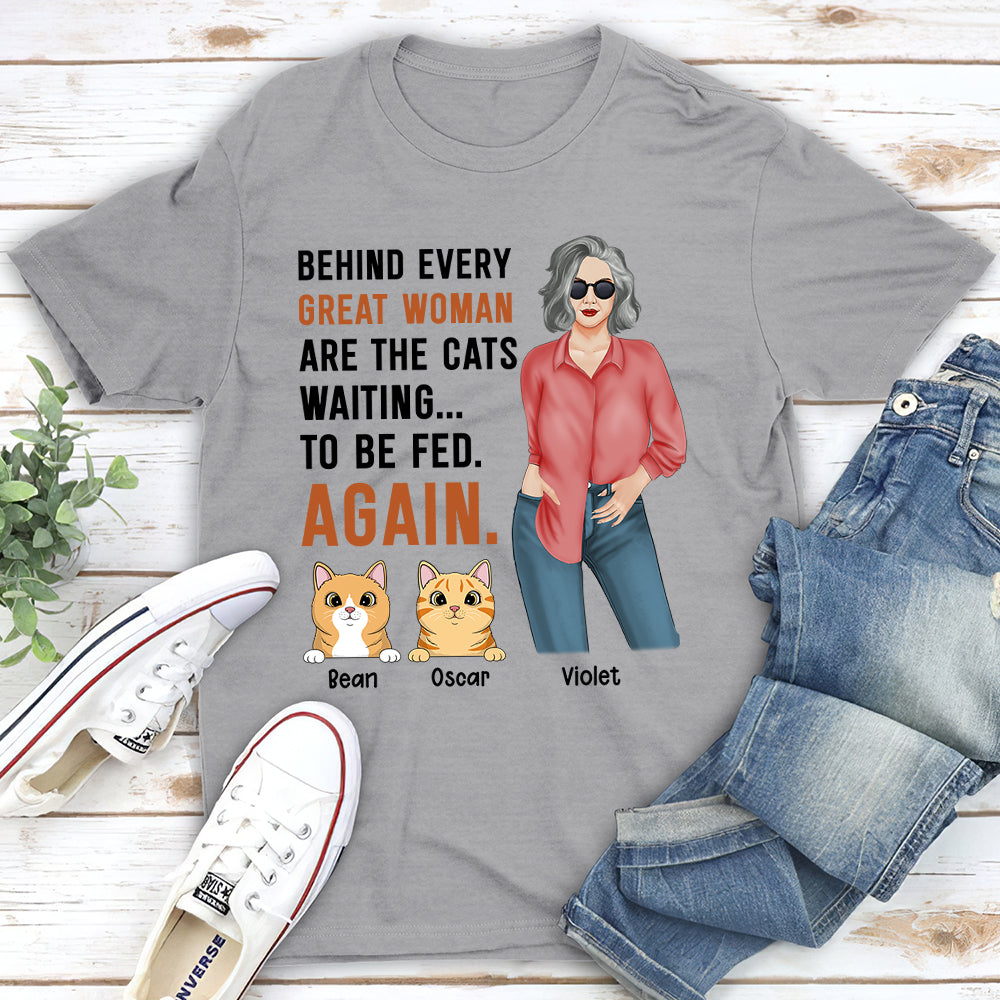 Waiting To Be Fed - Personalized Custom Unisex T-shirt