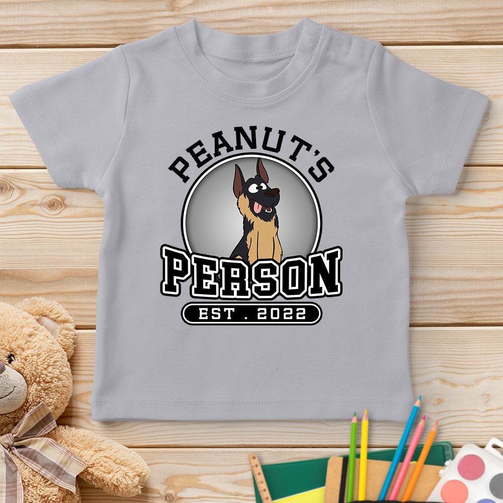 Dog Person - Personalized Custom Youth T-shirt