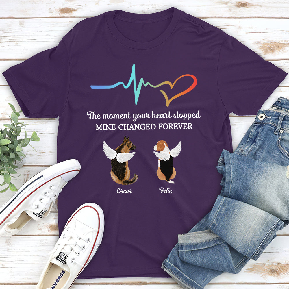 Moment Your Heart Stopped - Personalized Custom Unisex T-shirt