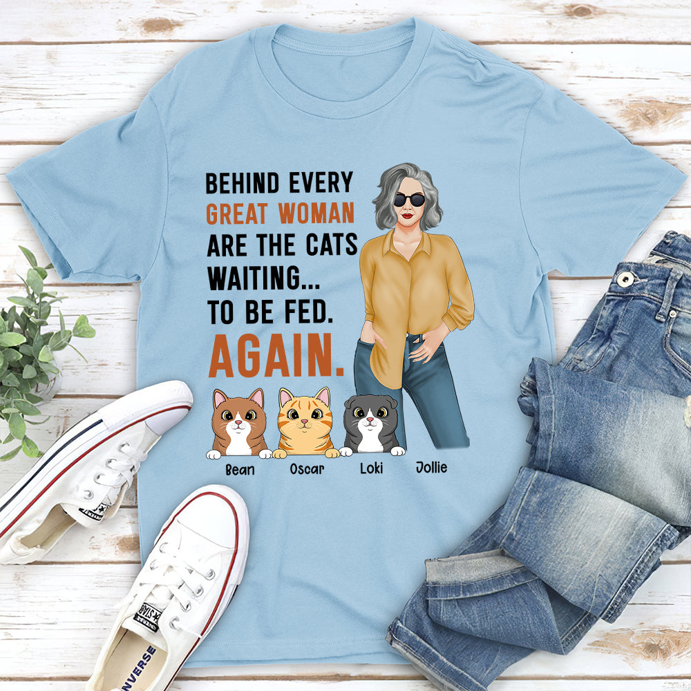 Waiting To Be Fed - Personalized Custom Unisex T-shirt