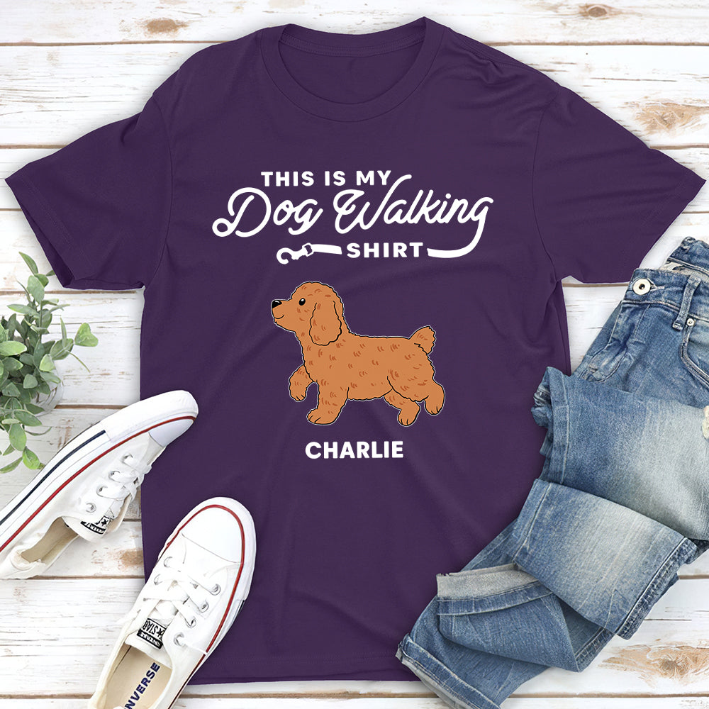 Walking Shirt - Personalized Custom Unisex T-shirt