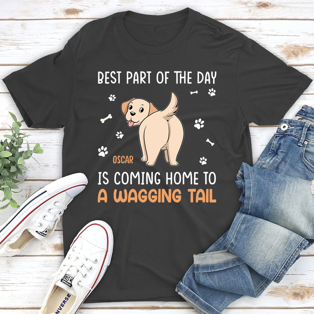 Best Part Of The Day - Personalized Custom Unisex T-shirt