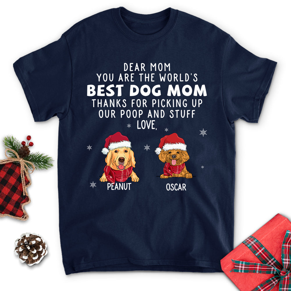 Thank You Dog Dad Mom - Personalized Custom Unisex T-shirt
