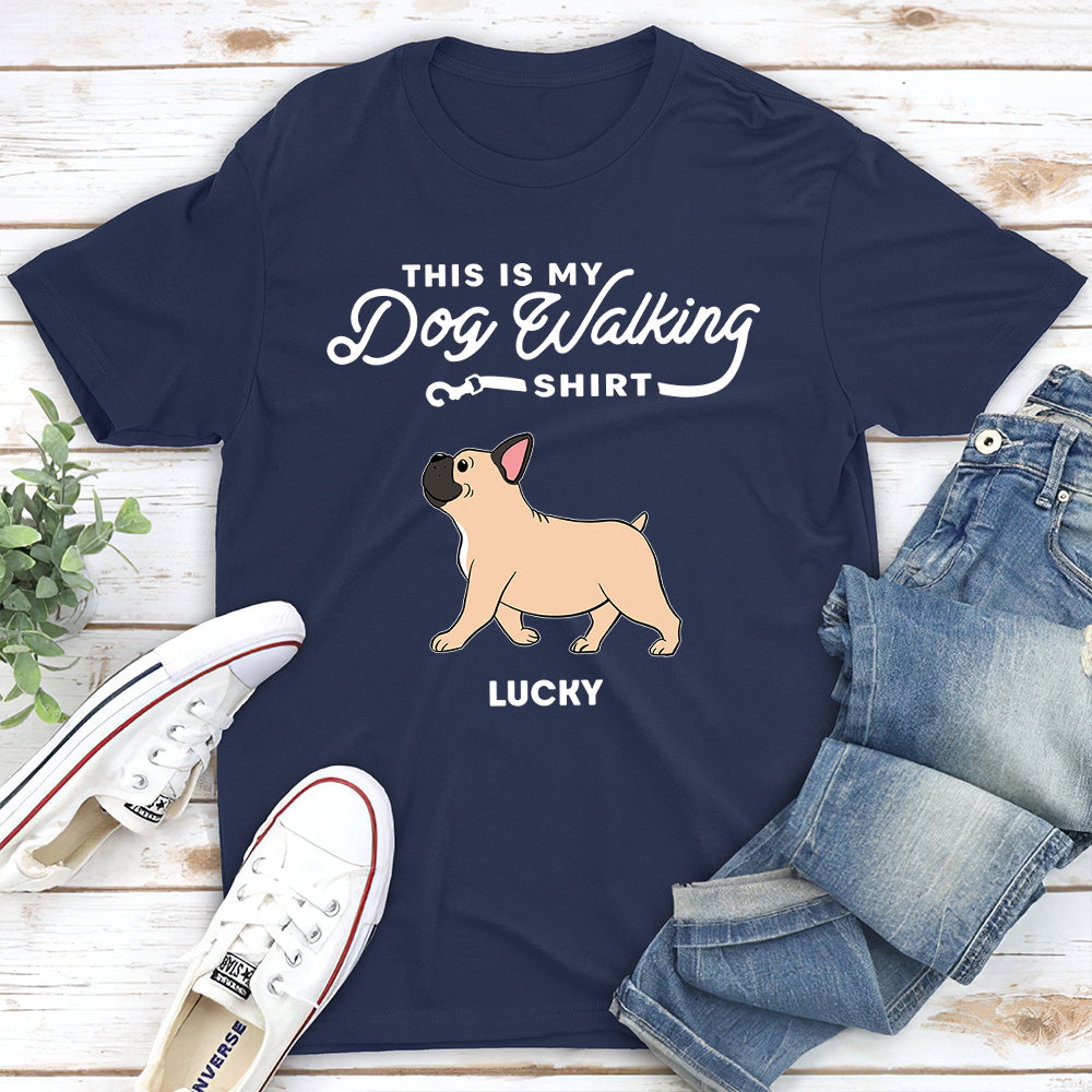 Walking Shirt - Personalized Custom Unisex T-shirt