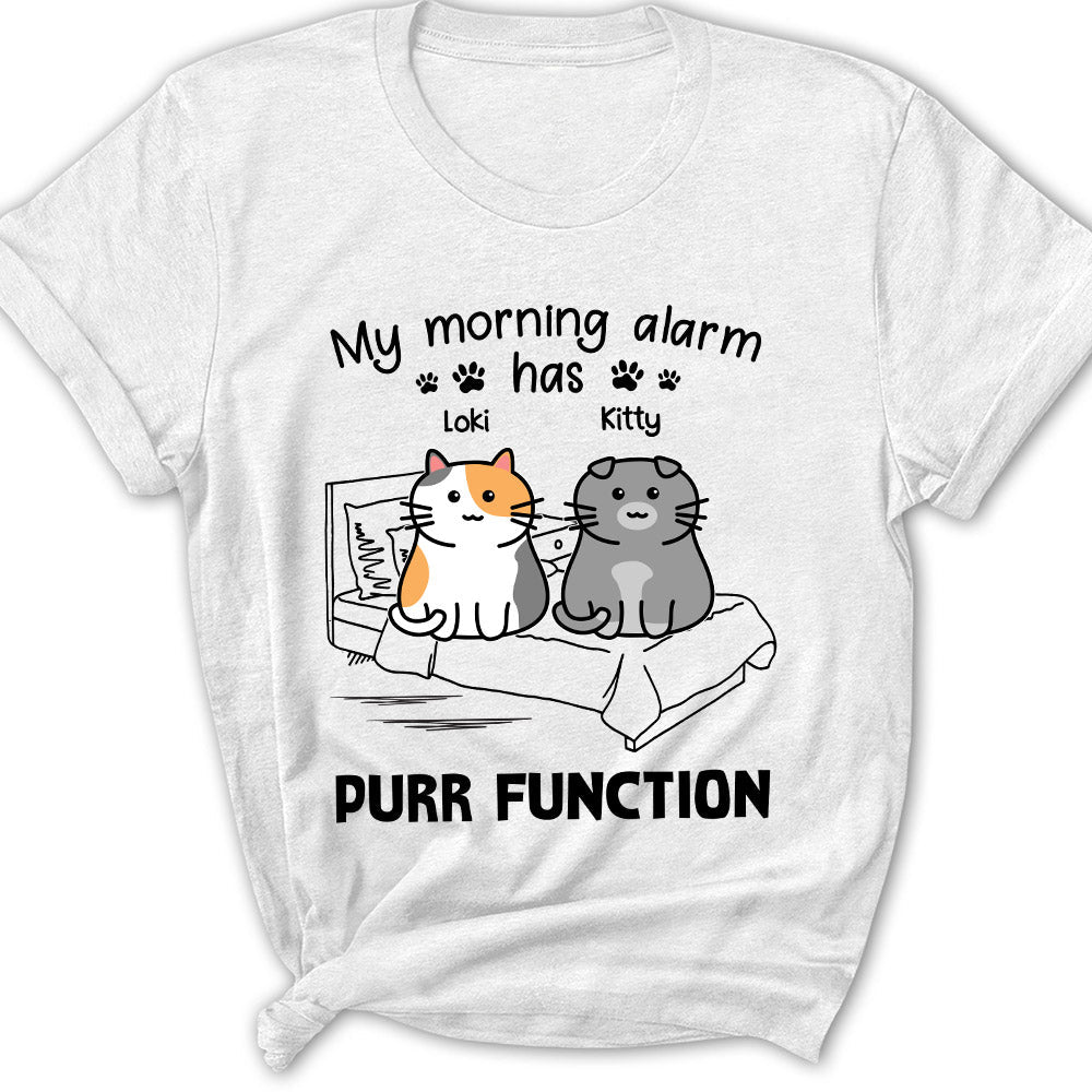 My Morning Alarm  - Personalized Custom Women's T-shirt