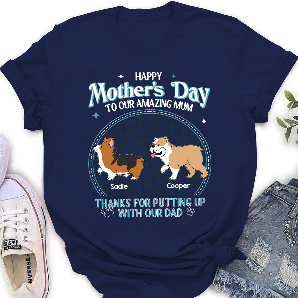To My Amazing Mother - Personalized Custom Women's T-shirt