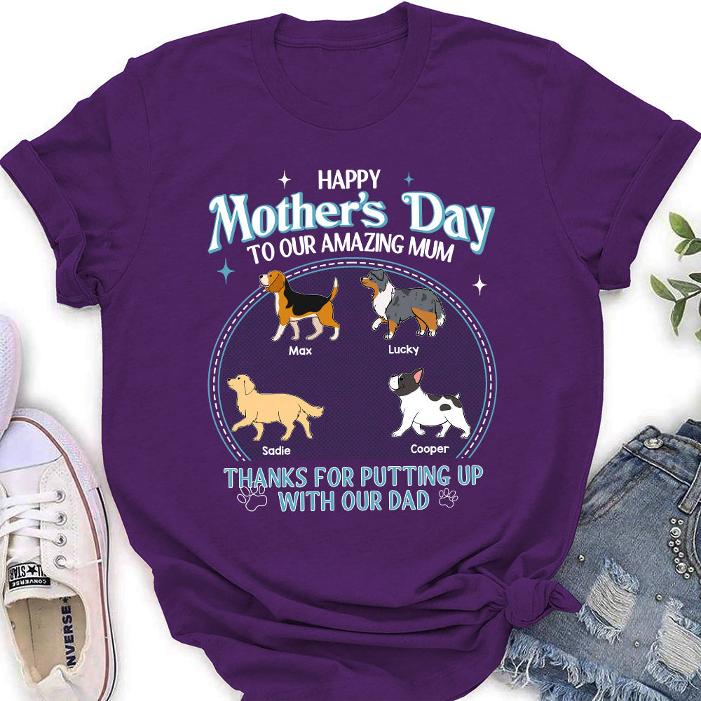To My Amazing Mother - Personalized Custom Women's T-shirt