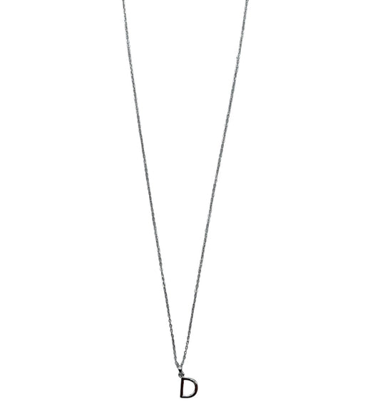 Luka Silver- .925 Necklace Letter "D"
