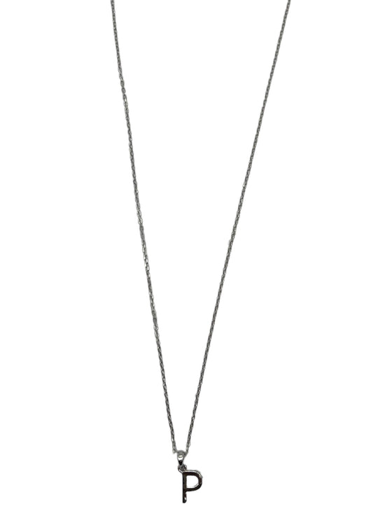 Luka Silver- .925 Necklace Letter "P"