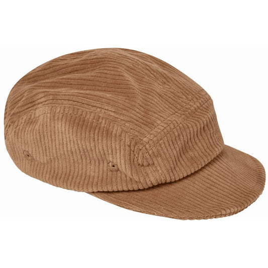 Quincy Mae Corduroy Baby Cap || Cinnamon