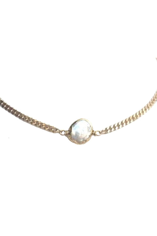 Farrah B Pearl of Wisdom Necklace