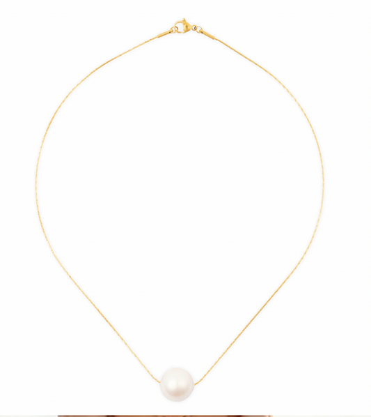 Coco Pearl Gold Necklace