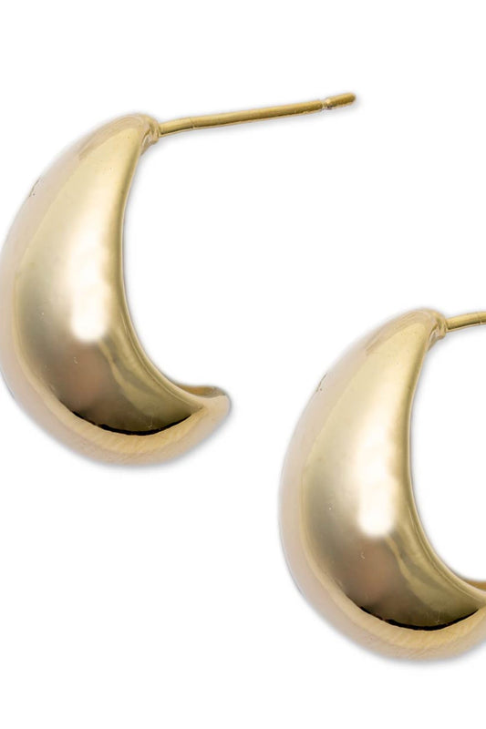 Bracha Baby Dome Hoops