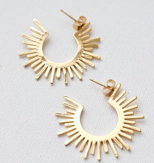 Katie Waltman Earrings-Gold