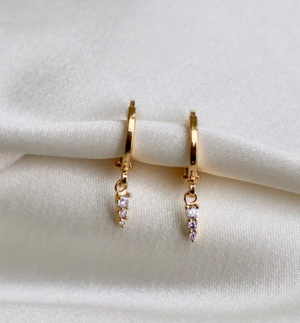 Katie Waltman Earrings-Gold