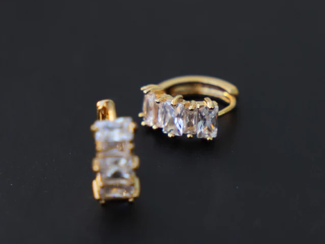 Katie Waltman Earrings-Gold