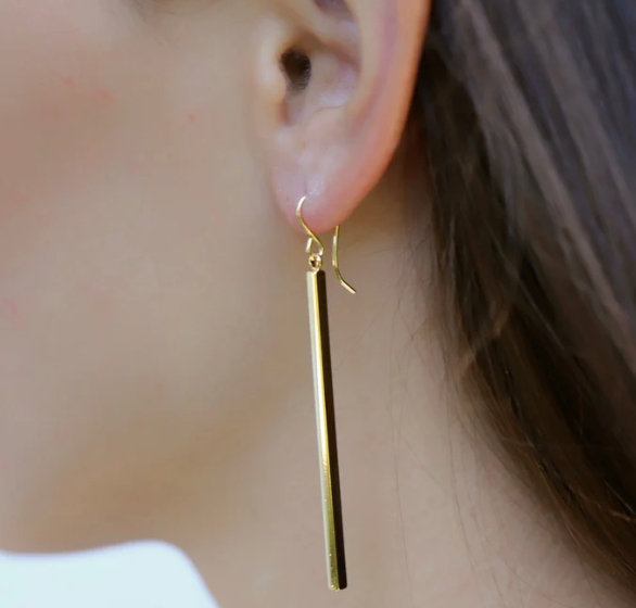 Katie Waltman Earrings-Gold