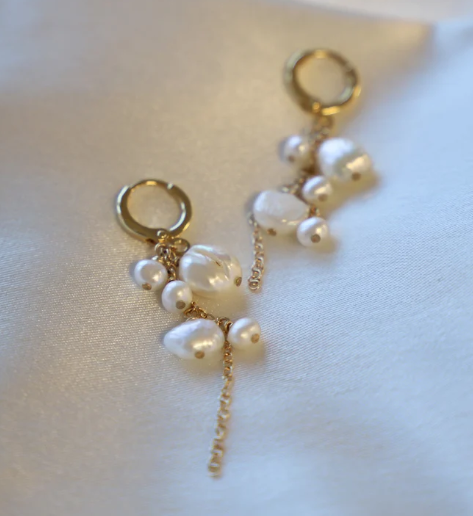 Katie Waltman Earrings-Gold