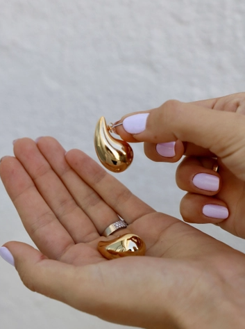 Katie Waltman Earrings-Gold