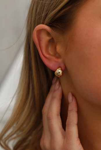 Katie Waltman Earrings-Gold