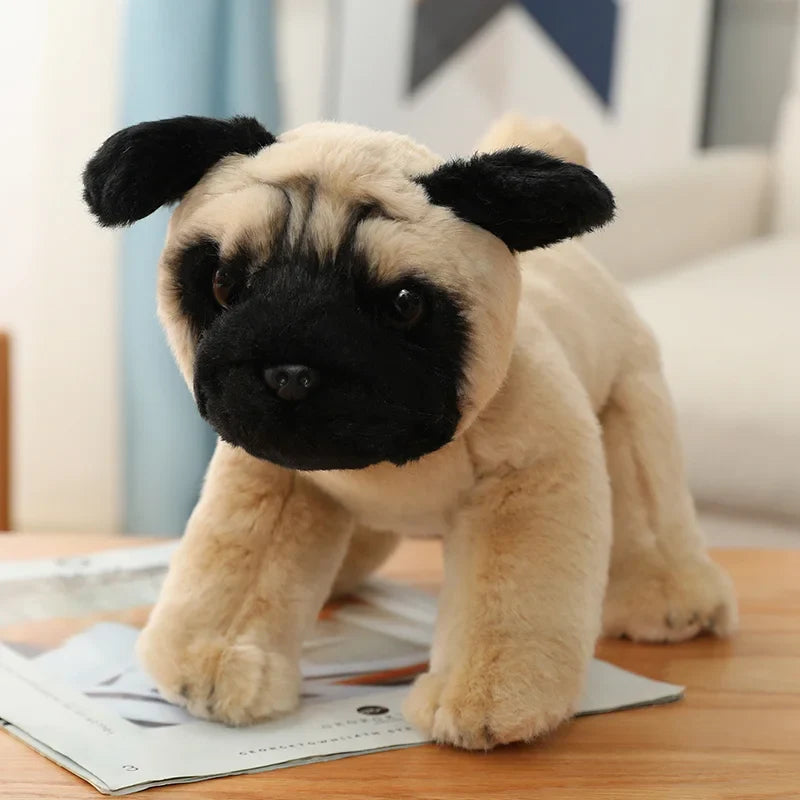 Maltese Dog Plush Toy Simulation Stuffed Animals High Quality Realistic French Bulldog German Shepherd Pug Pet Puppy Doll Toys ShopOnlyDeal
