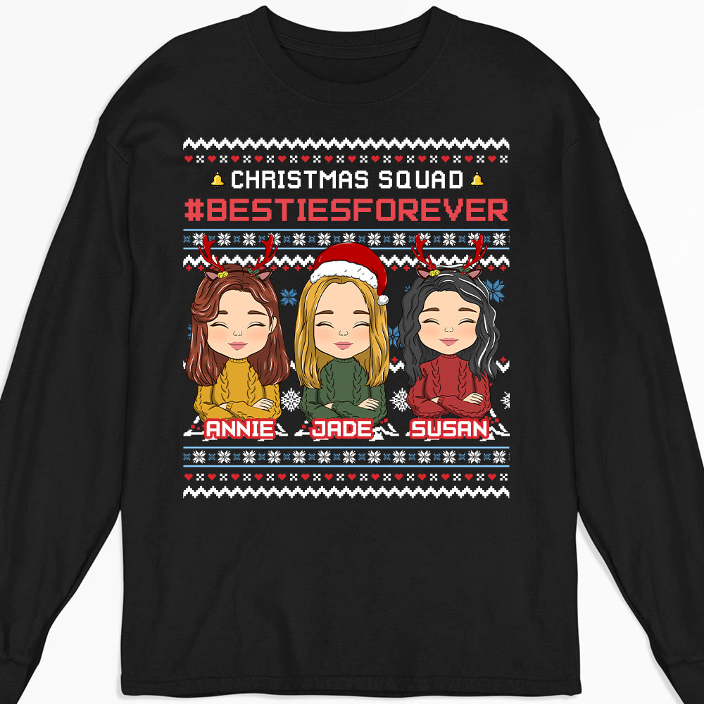 Family Squad - Personalized Custom Long Sleeve