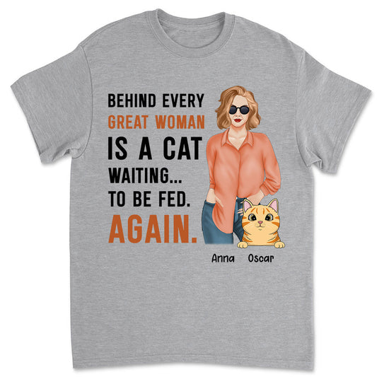 Waiting To Be Fed - Personalized Custom Unisex T-shirt
