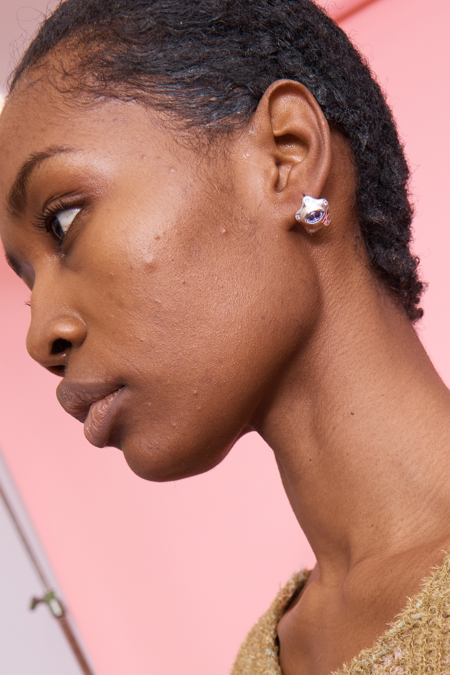 AMETHYST STARLET EARRINGS