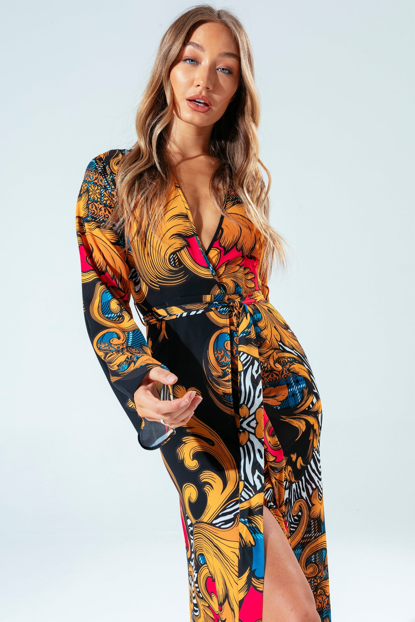 HYPE MANGO BAROQUE WOMEN'S DRESS