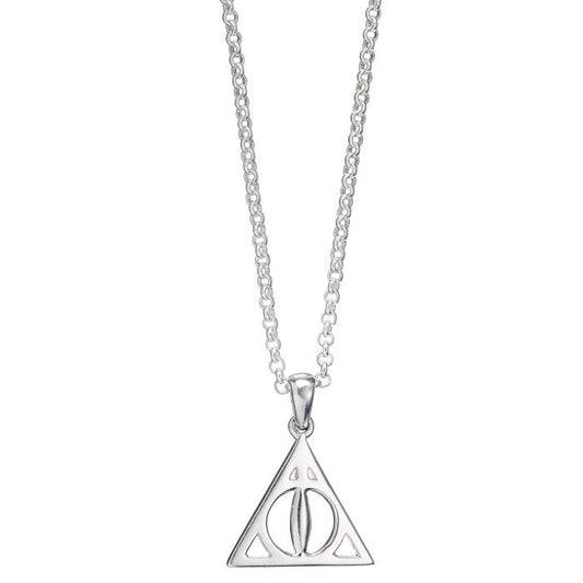 Harry Potter Deathly Hallows Sterling Silver Necklace