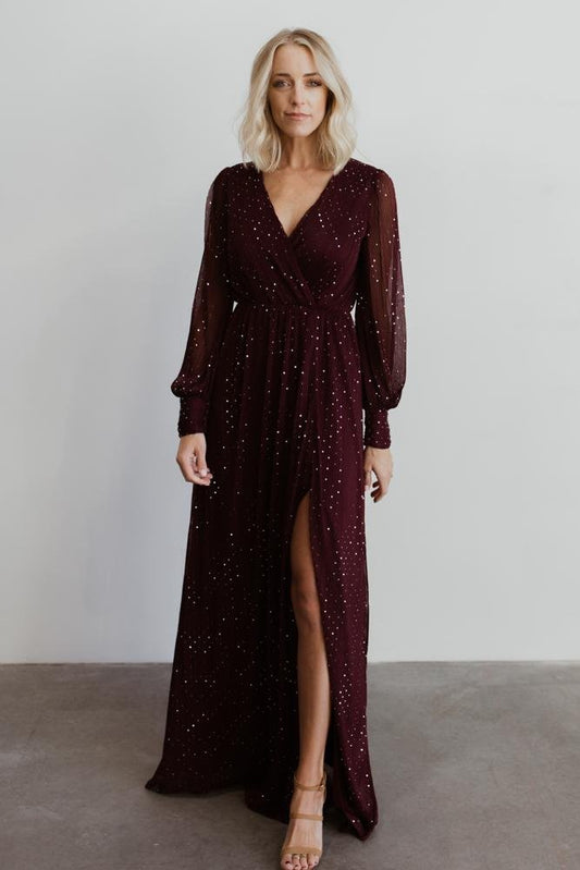 Abigail Sparkle Gown | Mulberry - Baltic Born