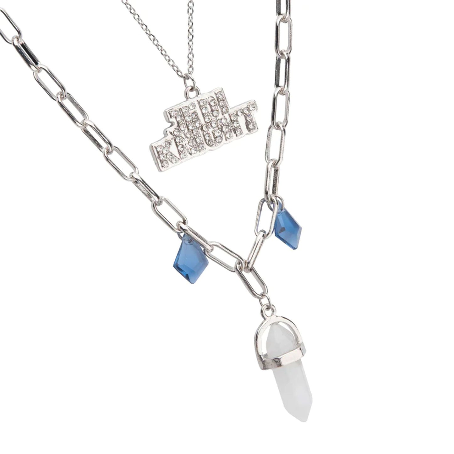 Ahsoka Kyber Crystal Jedi Knight Necklace