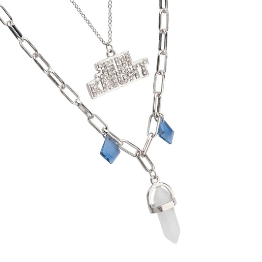 Ahsoka Kyber Crystal Jedi Knight Necklace