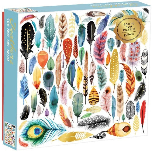 Arrows & Feathers 500 Piece Foil Puzzle
