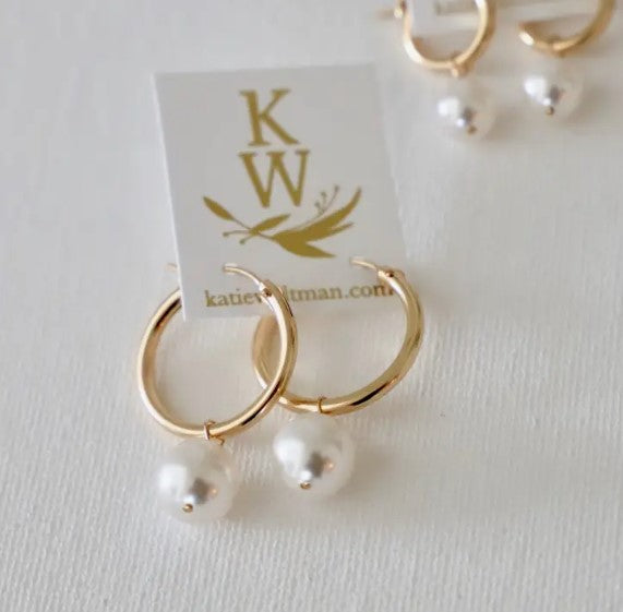 Katie Waltman Earrings-Gold