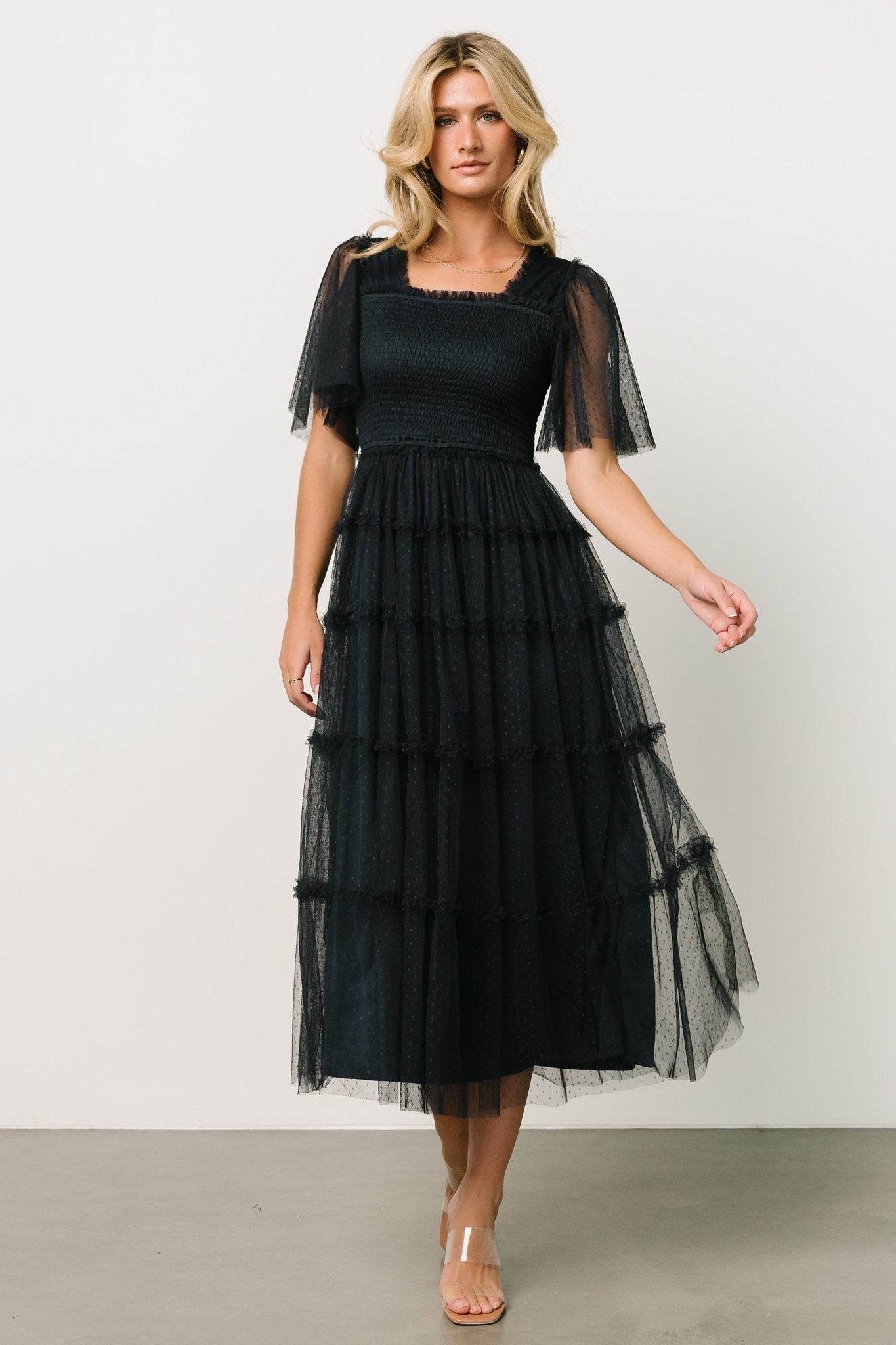 Bexley Tulle Dress | Midnight Blue - Baltic Born