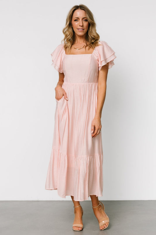 Buttercup Midi Dress | Blush - Baltic Born