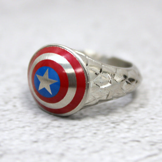 Captain America Shield Marvel Avengers Ring