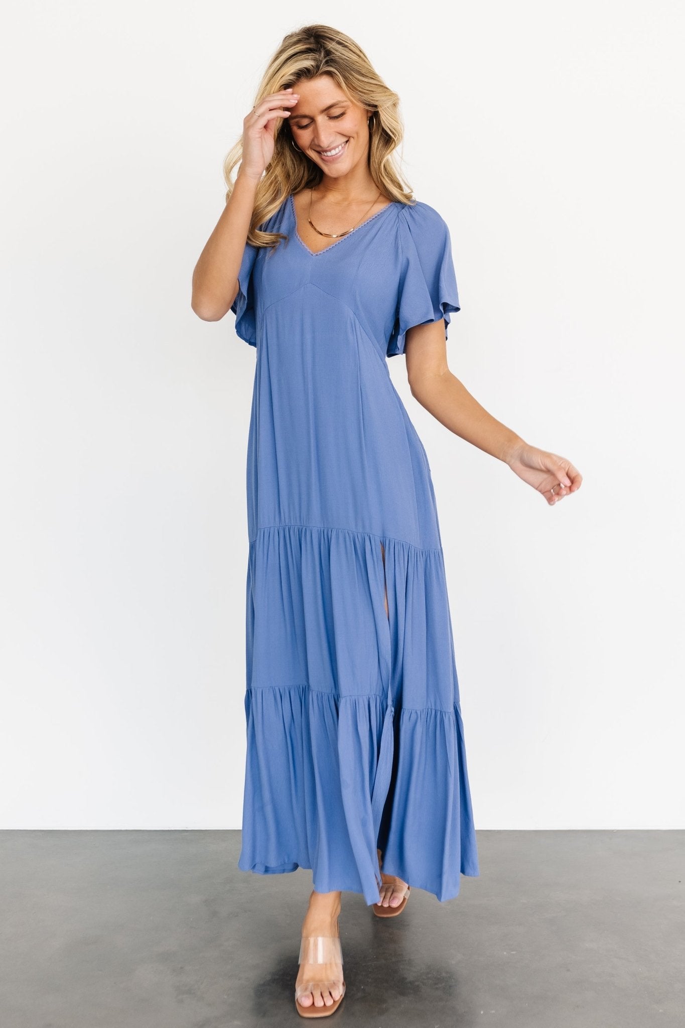 Chelsey Maxi Dress | Blue - Baltic Born