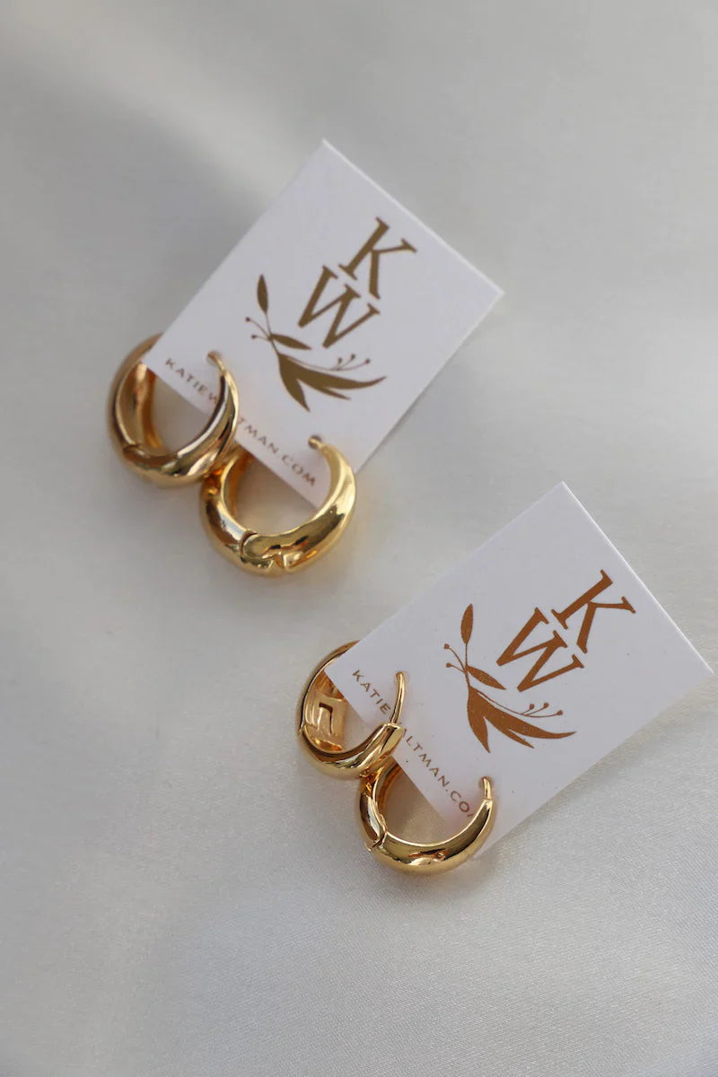Katie Waltman Earrings-Gold