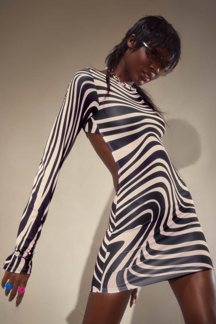 Perceive Me Backless Dress