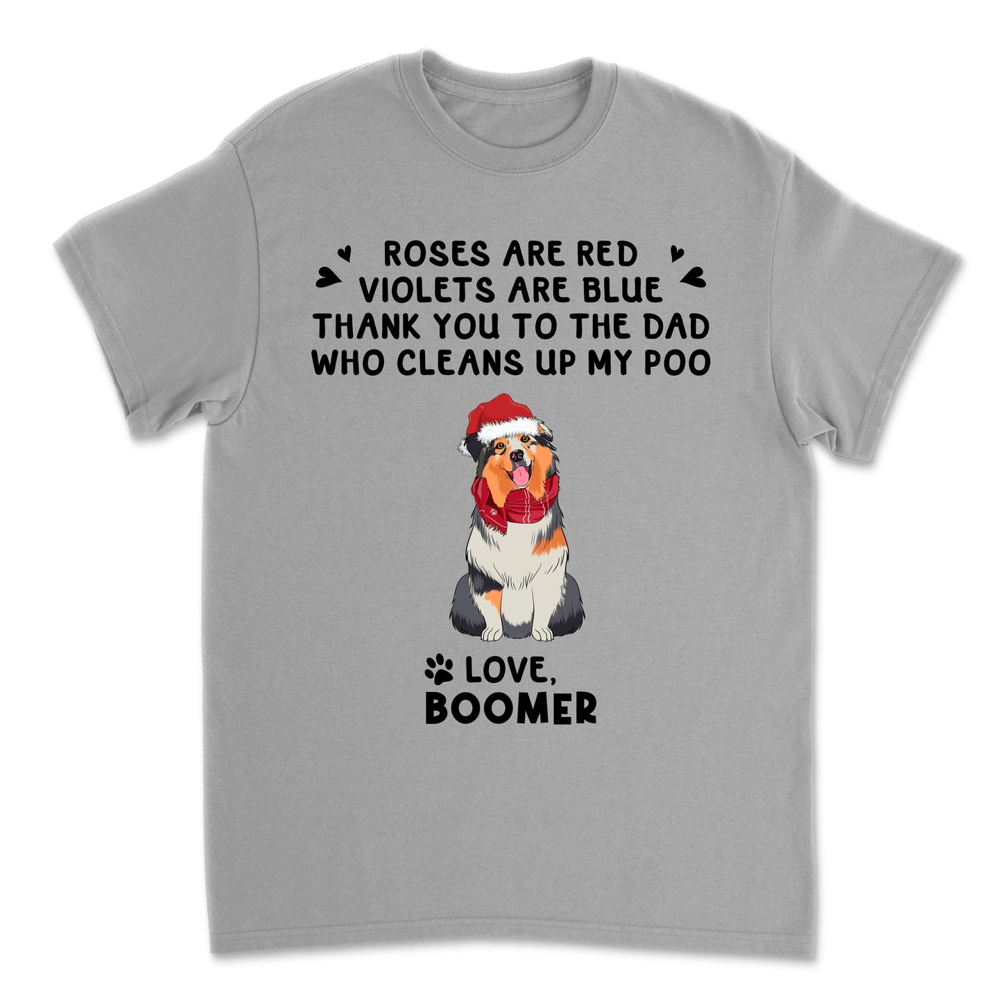 Thanks To Dad - Personalized Custom Unisex T-shirt