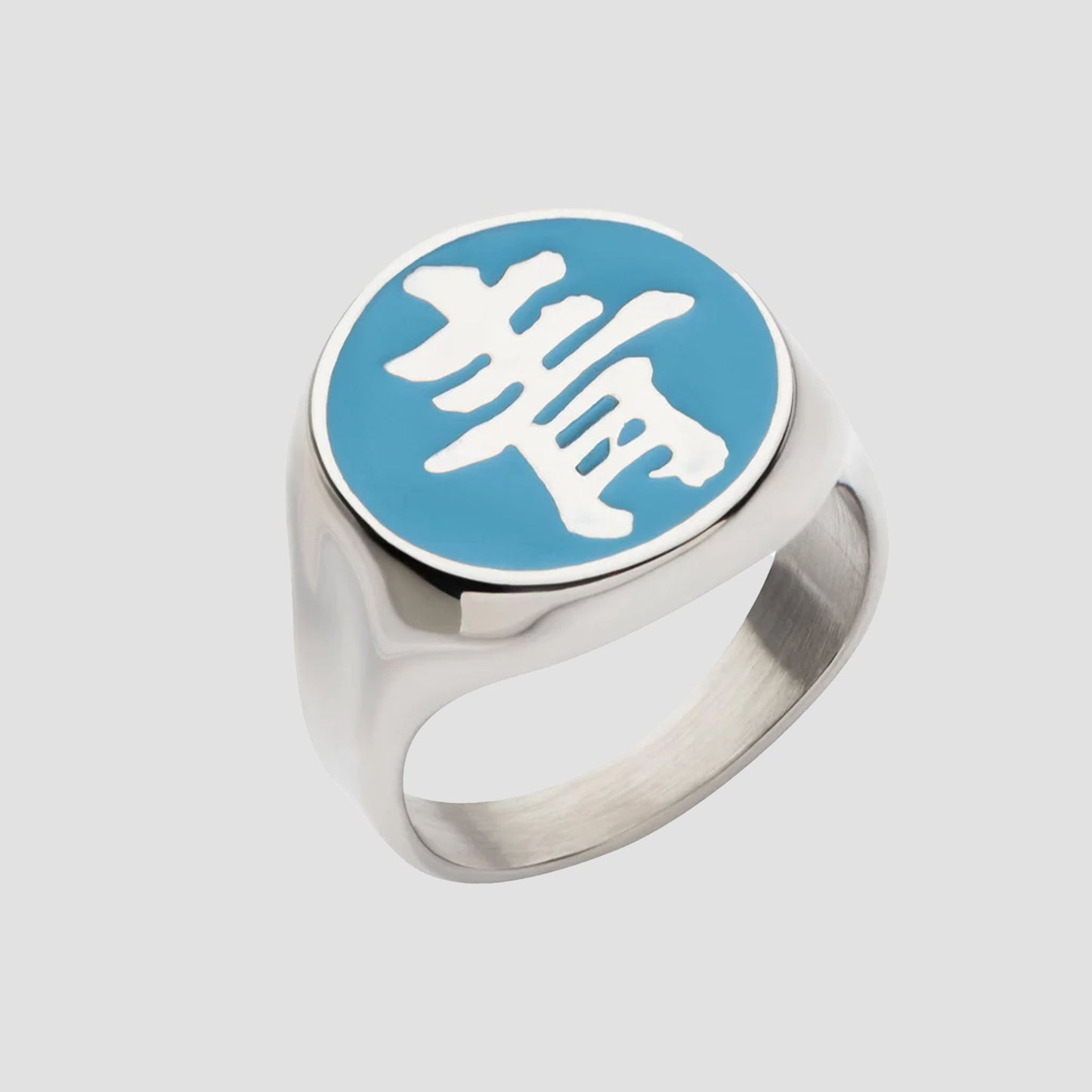 Deidara Naruto Shippuden Stainless Steel Signet Ring